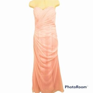 𝅺IMPRESSION Bridal Chiffon Gown - Ruched - Sz 12